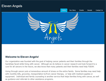 Tablet Screenshot of elevenangels.org